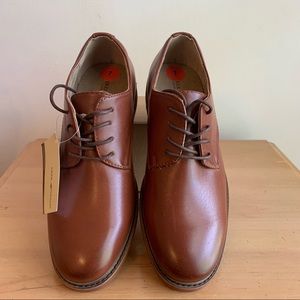 Men’s Deer Stag brown dress shoe Oxfords size 7